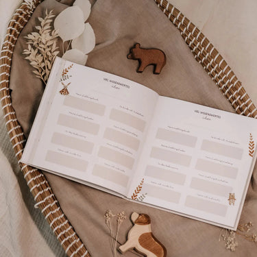 Fischomaswerkstatt Erinnerungsbuch Zwillingsalbum Baby - Unser erstes Jahr - Das sind wir