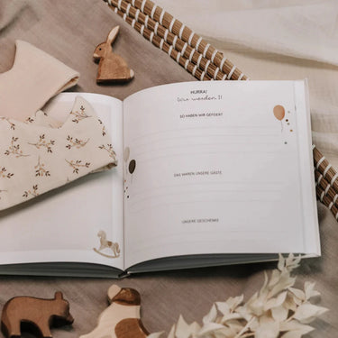 Fischomaswerkstatt Erinnerungsbuch Zwillingsalbum Baby - Unser erstes Jahr - Das sind wir