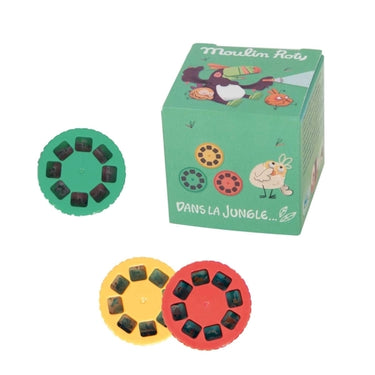 3 Disketten für Projektionsleuchte - Dans la Jungle