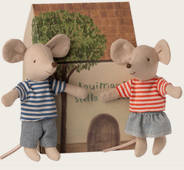 LouiMax und Stella Maileg Maus im süßen Häuschen