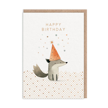 Geburtstagskarte - Fuchs Happy Birthday