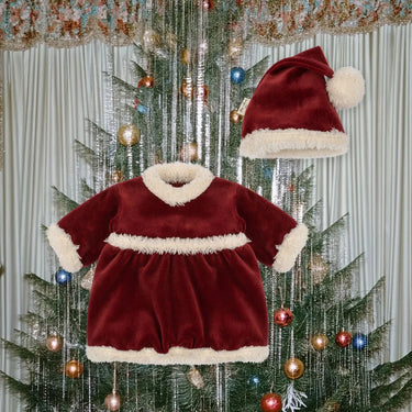 Weihnachtskleid für Puppen von Konges Sløjd