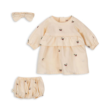 Puppenkleidung, Kleid für Puppen von Konges Sløjd - Cherry