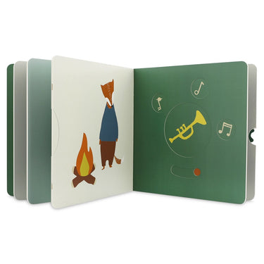 Dia Klappbuch - bewegliche Laschen für Spaß am Entdecken - Camping Design