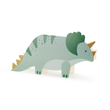 6 Dino-Einladungen pro Set