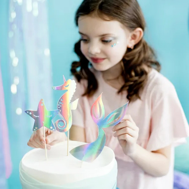 Meerjungfrau Cake Topper, Tortendeko & Tortenaufleger