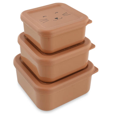 Snackboxen mit Motiven - 3er-Set