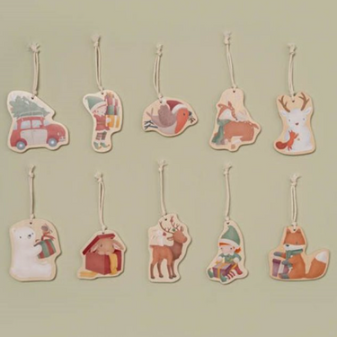 Weihnachtsbaumschmuck aus Holz