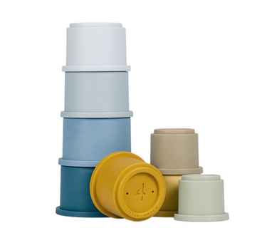 Stapel Becher / Stapelturm für Kleinkinder - in 2 Farben