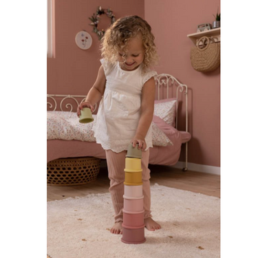 Stapel Becher / Stapelturm für Kleinkinder - in 2 Farben