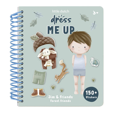 Stickerheft 150+ Sticker "Zieh mich an" - Jim