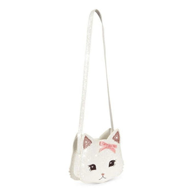 Glitzernde Schultertasche "Tut Kitty" in Katzenform - Handtasche für Kinder