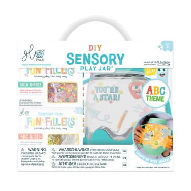 ABC Lern- & Sensorikspiel Set mit Leuchteffekt