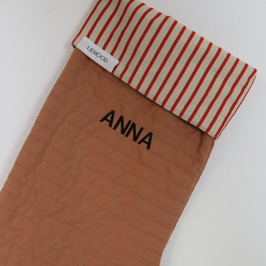 Weihnachtssocke Nikolaussocke - Personalisierbar bestickt Basil christmas stocking Adventszeit Weihnachten