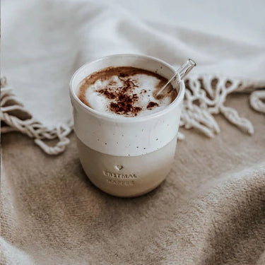 Eulenschnitt Becher Erstmal Kaffee (320ml)