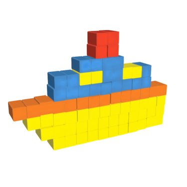 Fidl Bitz: Selbstklebende Mini- Bausteine - Deluxe Set (ca. 640 Teile)