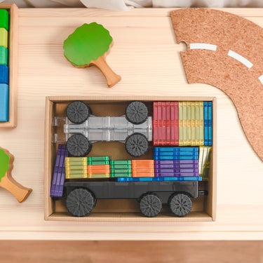 Connetix Rainbow Transporter Pack - 50 Teile