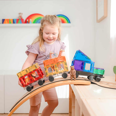 Connetix Rainbow Transporter Pack - 50 Teile