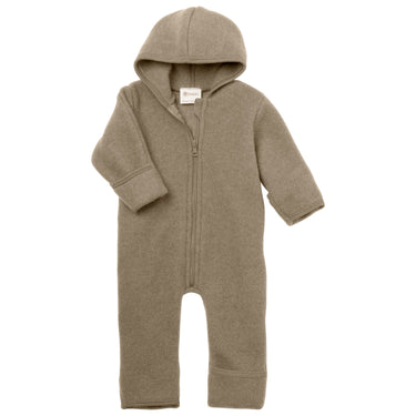Reisverschluss - Wollfleece Anzug/ Overall - Mitwachsend, Merinowolle