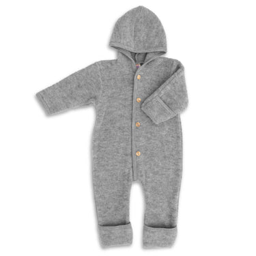 Wollfleece Anzug/ Outdoor Overall - Mitwachsend - kratzfreie Merinowolle