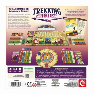 Trekking - Reise durch die Zeit - Brettspiel