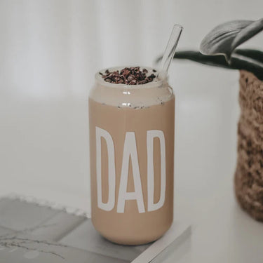 Hohes stabiles minimalistisches Glas