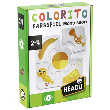 Headu Colorito Farbspiel Montessori, 2-4 Jahre - Lernspielzeug