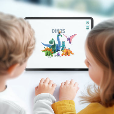 Knet Set - Dinosaurier im 6er Set