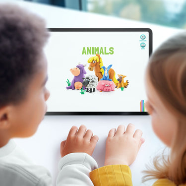 Knet Set - Tiere 15er Set - modellieren & spielen