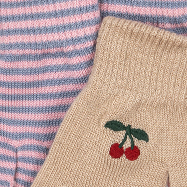 2er Set Woll Handschuhe mit Fingern - Filla