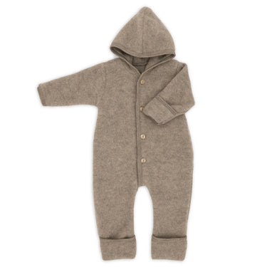 Wollfleece Anzug/ Outdoor Overall - Mitwachsend - kratzfreie Merinowolle