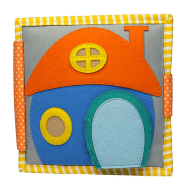 Home Sweet Home - 6 Seiten Mini Quiet Book