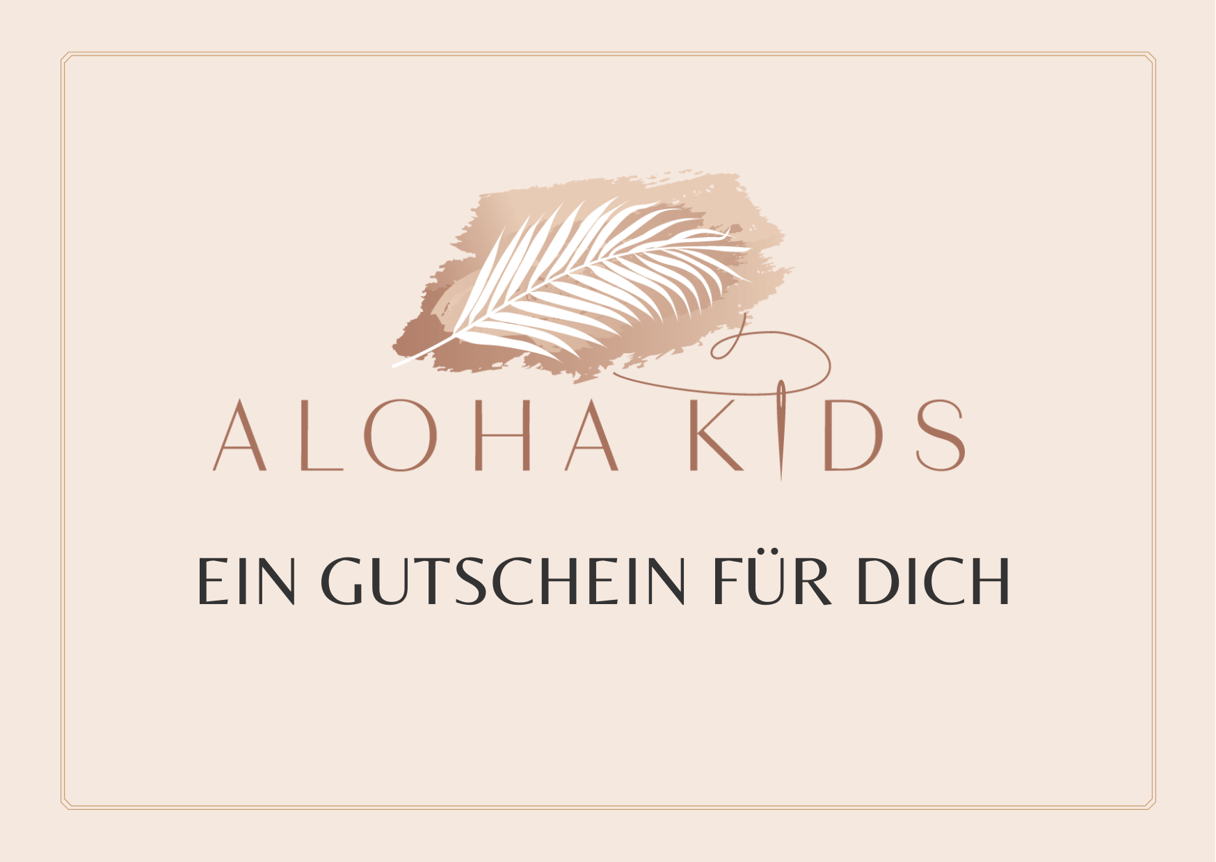 Alohakids Gutschein Online - Geschenkgutschein