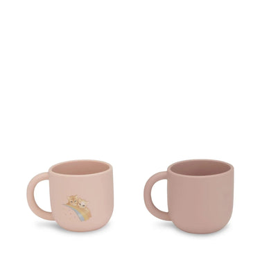 2er Pack Becher aus Silikon / Trinkbecher - bruchsicher & Schadstofffrei