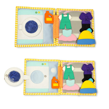 Home Sweet Home - 6 Seiten Mini Quiet Book