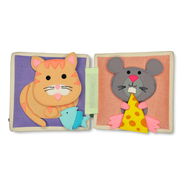 Tierfreunde - 6 Seiten Mini Quiet Book