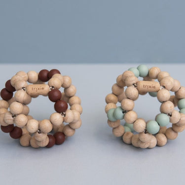 Holzperlen Ball - Rust