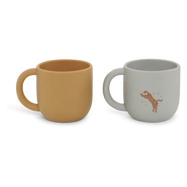 2er Pack Becher aus Silikon / Trinkbecher - bruchsicher & Schadstofffrei