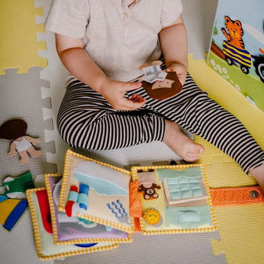 Home Sweet Home - 6 Seiten Mini Quiet Book