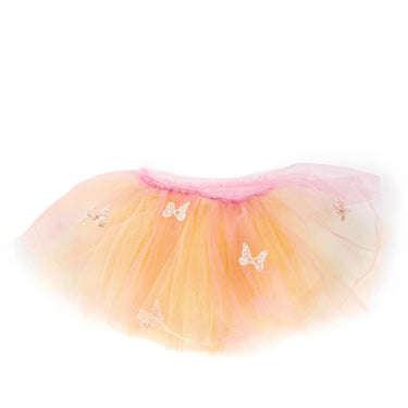 Schmetterlings-Sonnenuntergang-Tutu mit elastischem Bund - 4-6 Jahre