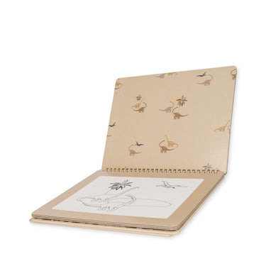 Magisches Malbuch sleet mit Wasserstift für Kleinkinder / Wassermalbuch FSC, wiederwendbar