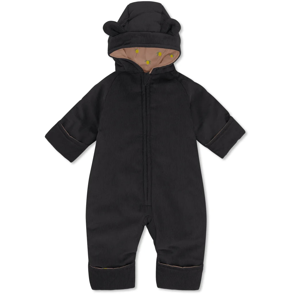 Winter Teddy Overall / Einteiler / Outdoor Anzug - aus 100% Bio-Baumwolle