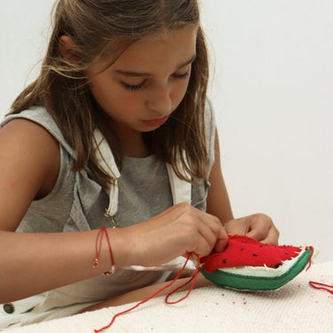 DIY Nähen Spielzeug selber machen "Wally the Watermalon"