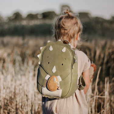 Kinderrucksack Großer Dinosaurier Oskar - personalisierbar