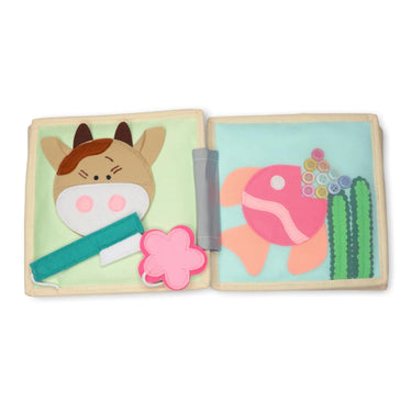 Magischer Vogel - 6 Seiten Mini Quiet Book