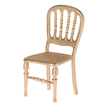 Maileg - goldfarbener Stuhl