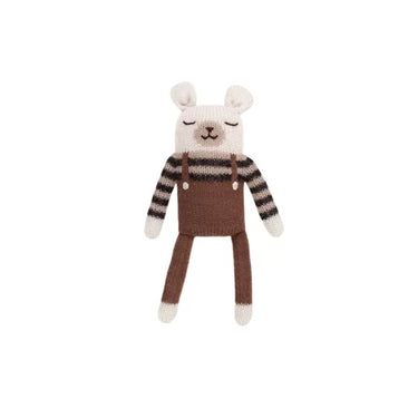 Kuscheltier "Big polar bear, nut overalls"