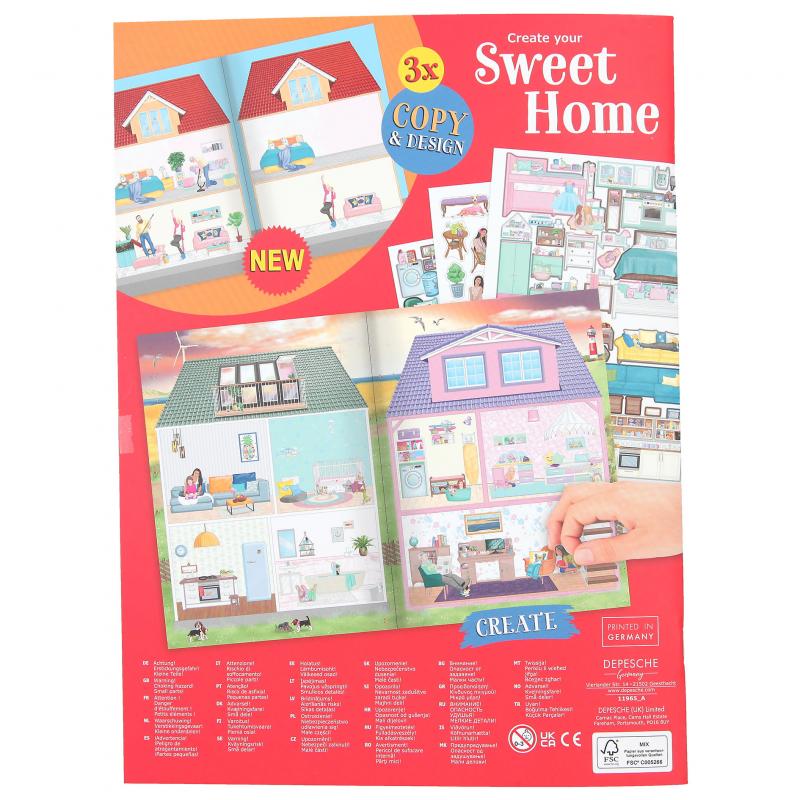 Create Your Home Stickerbuch