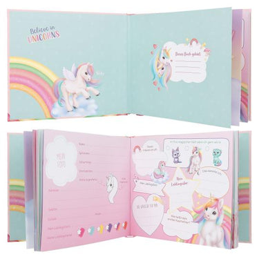 Einhorn Freundebuch Mädchen 
