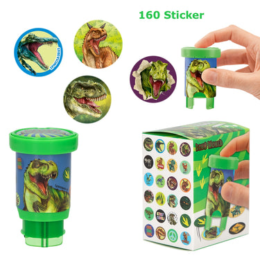 Dino World Sticker Stempel